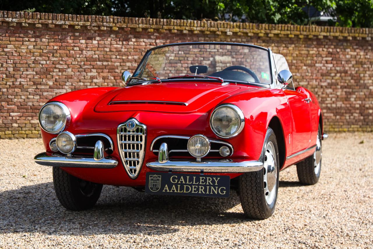1965 Alfa Romeo Giulia 1600 Spider &ldquo;Restored and rebuilt&rdquo;