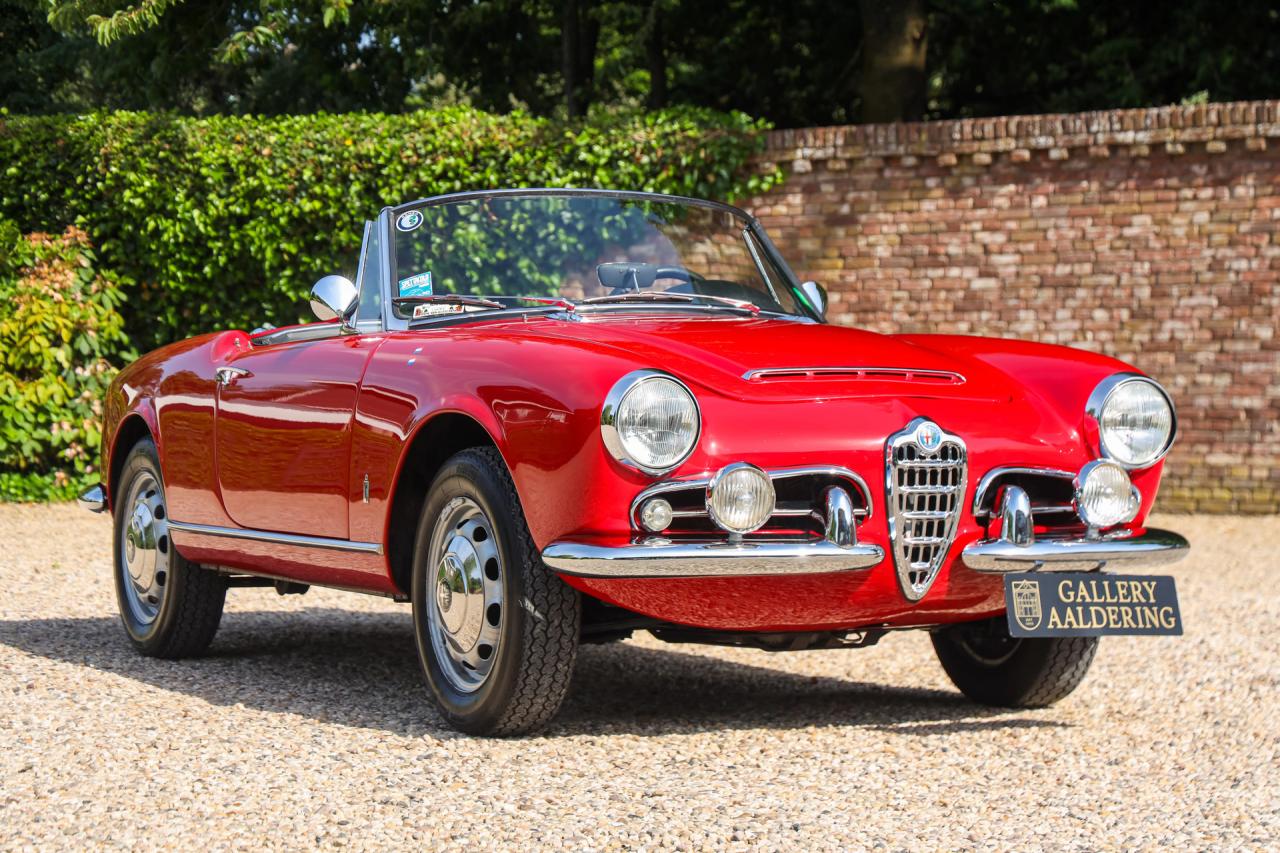 1965 Alfa Romeo Giulia 1600 Spider &ldquo;Restored and rebuilt&rdquo;