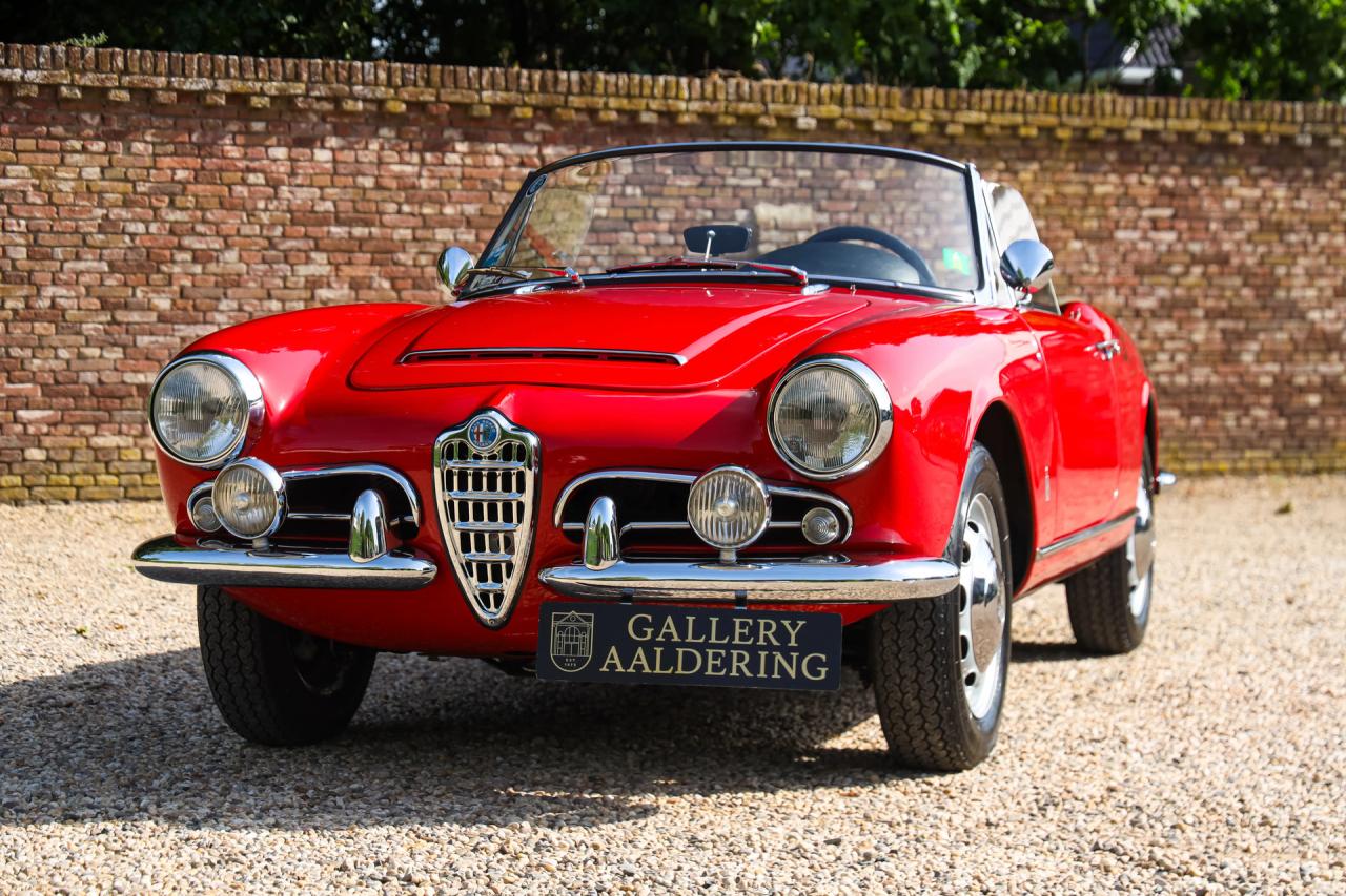 1965 Alfa Romeo Giulia 1600 Spider &ldquo;Restored and rebuilt&rdquo;