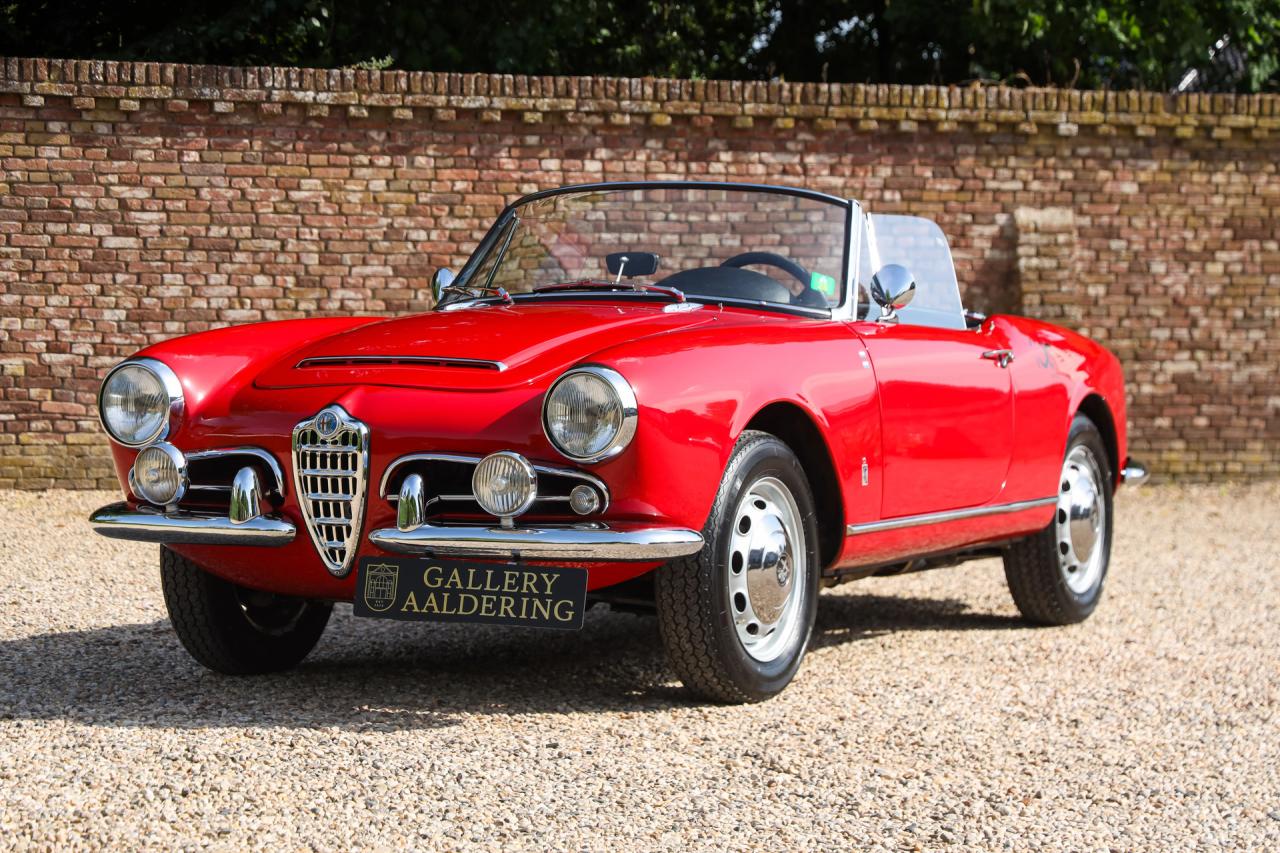 1965 Alfa Romeo Giulia 1600 Spider &ldquo;Restored and rebuilt&rdquo;