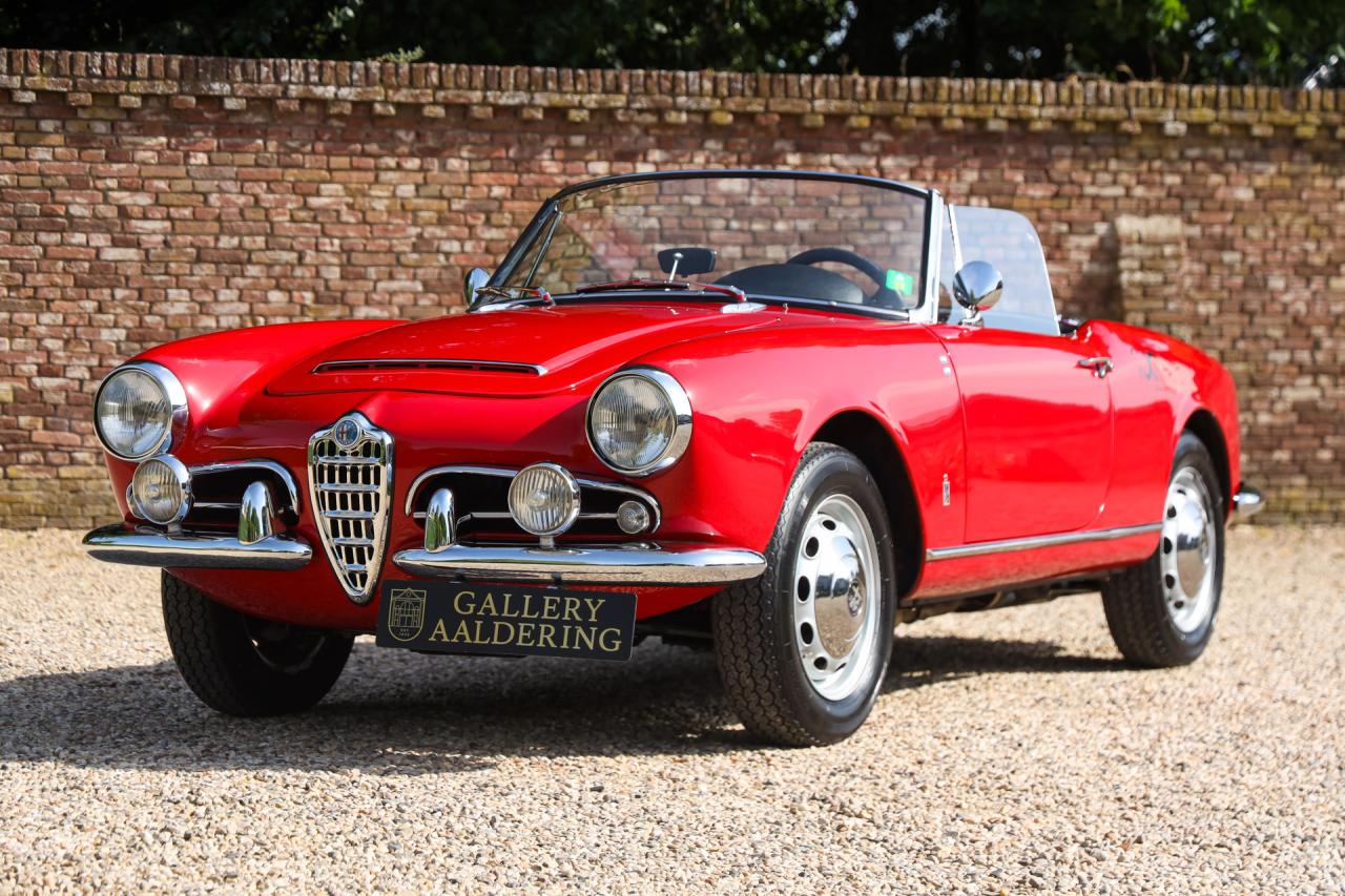 1965 Alfa Romeo Giulia 1600 Spider &ldquo;Restored and rebuilt&rdquo;