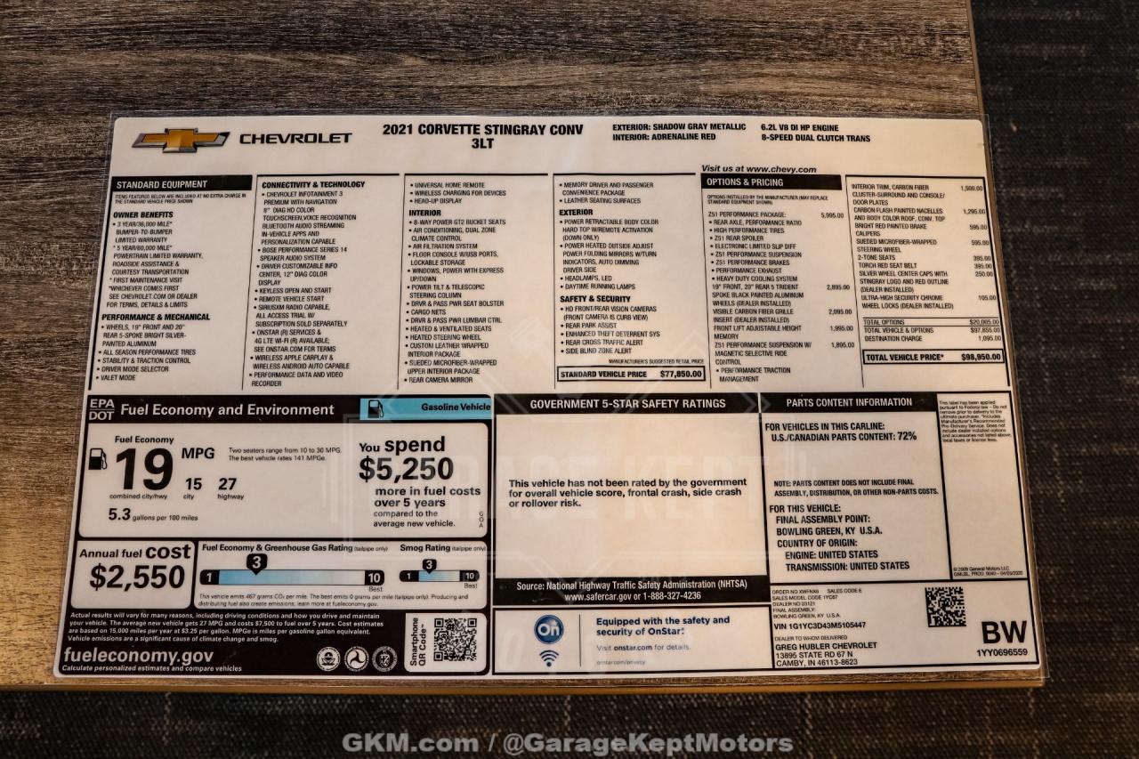 2021 Chevrolet Corvette
