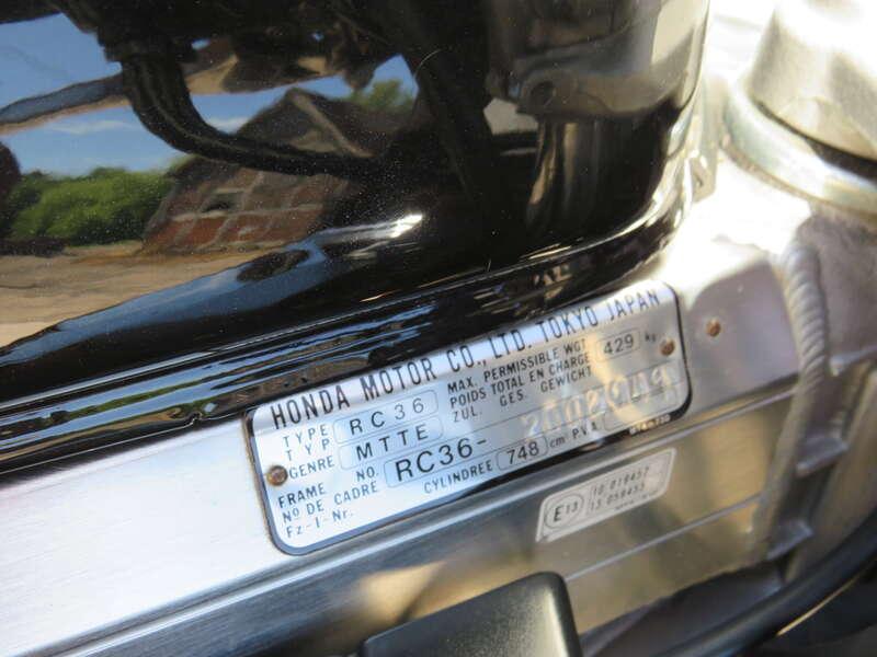 1991 Honda VFR750FL RC36