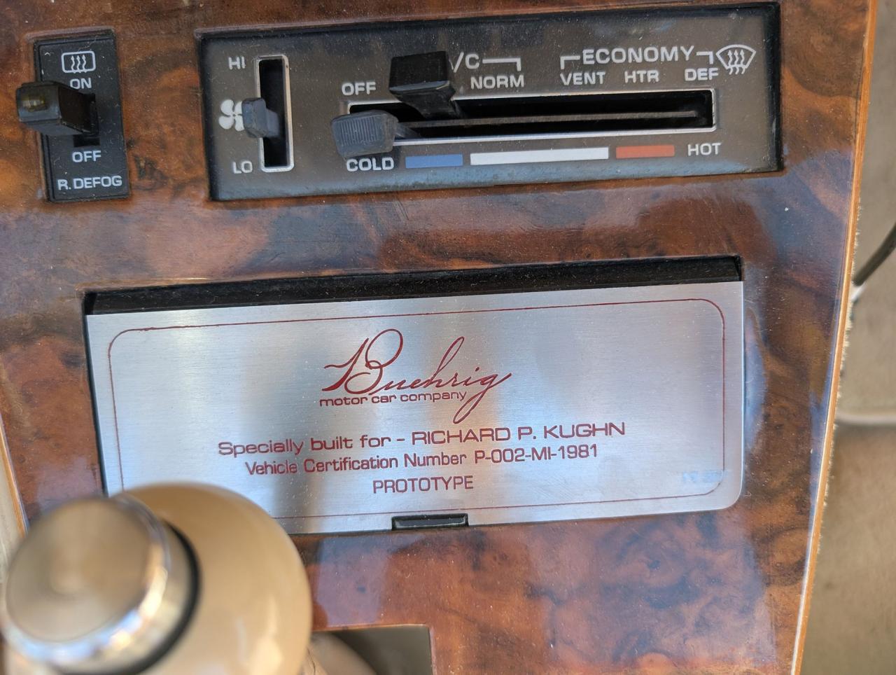 1981 Chevrolet Corvette Buehrig Coupe