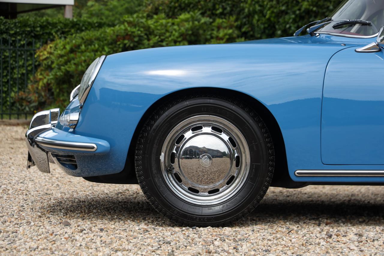1965 Porsche 356 C Reutter Coup&eacute; &ldquo;Emailblau or Sky Blue&rdquo;