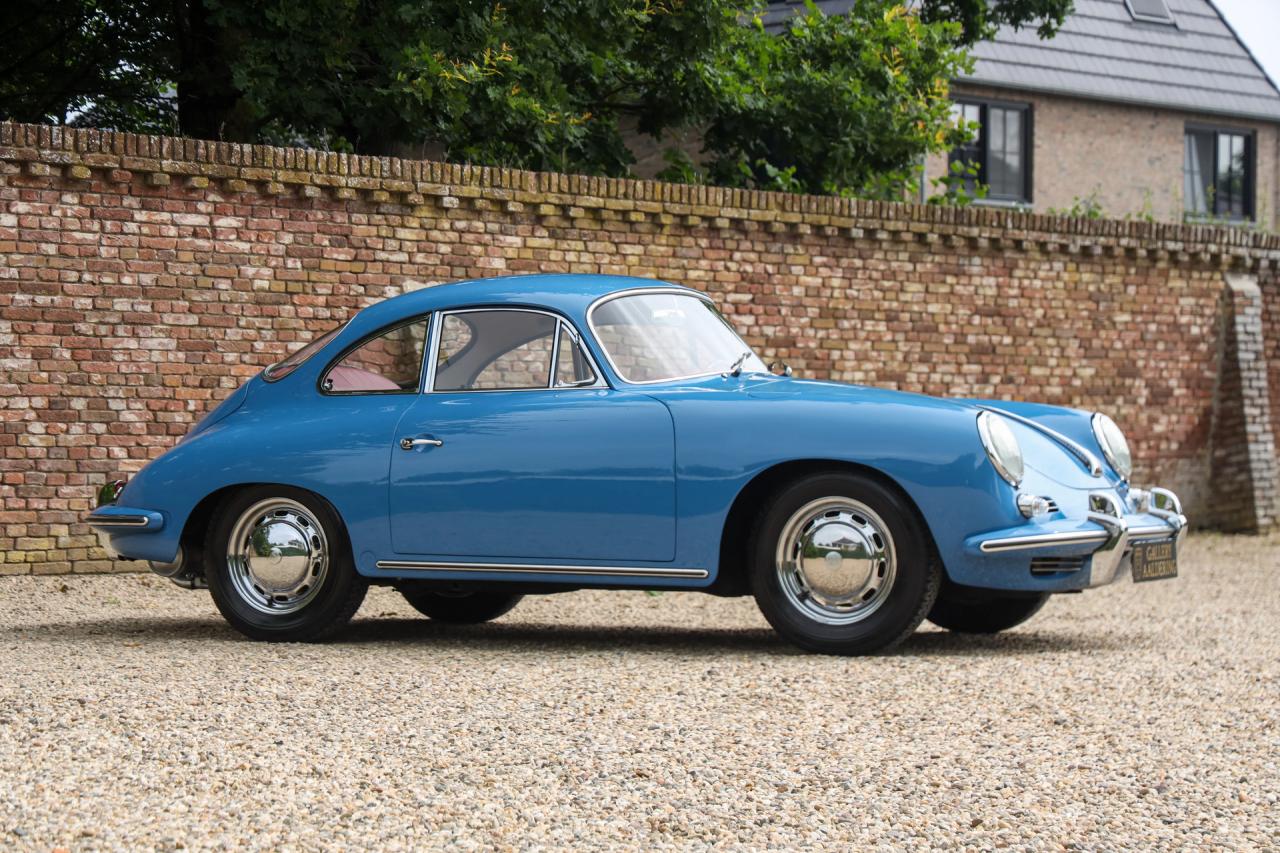 1965 Porsche 356 C Reutter Coup&eacute; &ldquo;Emailblau or Sky Blue&rdquo;