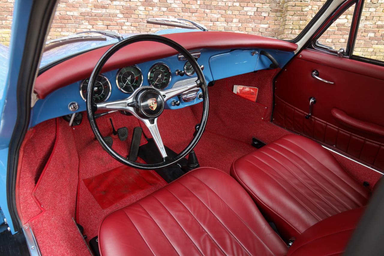 1965 Porsche 356 C Reutter Coup&eacute; &ldquo;Emailblau or Sky Blue&rdquo;