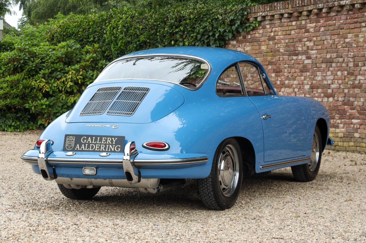 1965 Porsche 356 C Reutter Coup&eacute; &ldquo;Emailblau or Sky Blue&rdquo;