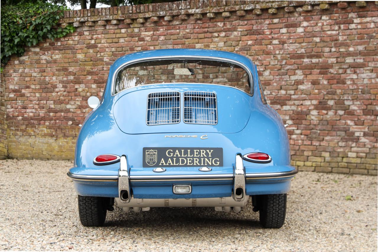 1965 Porsche 356 C Reutter Coup&eacute; &ldquo;Emailblau or Sky Blue&rdquo;