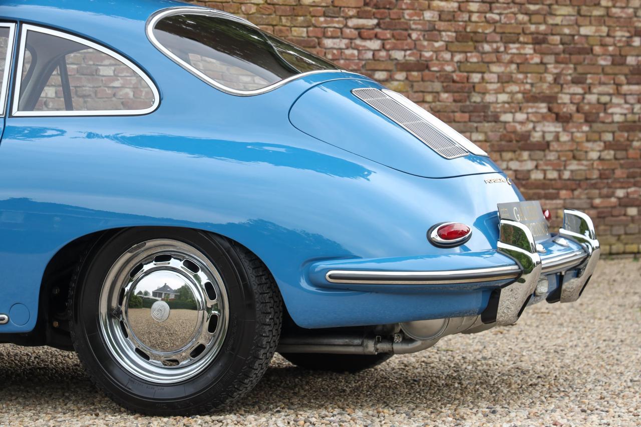 1965 Porsche 356 C Reutter Coup&eacute; &ldquo;Emailblau or Sky Blue&rdquo;