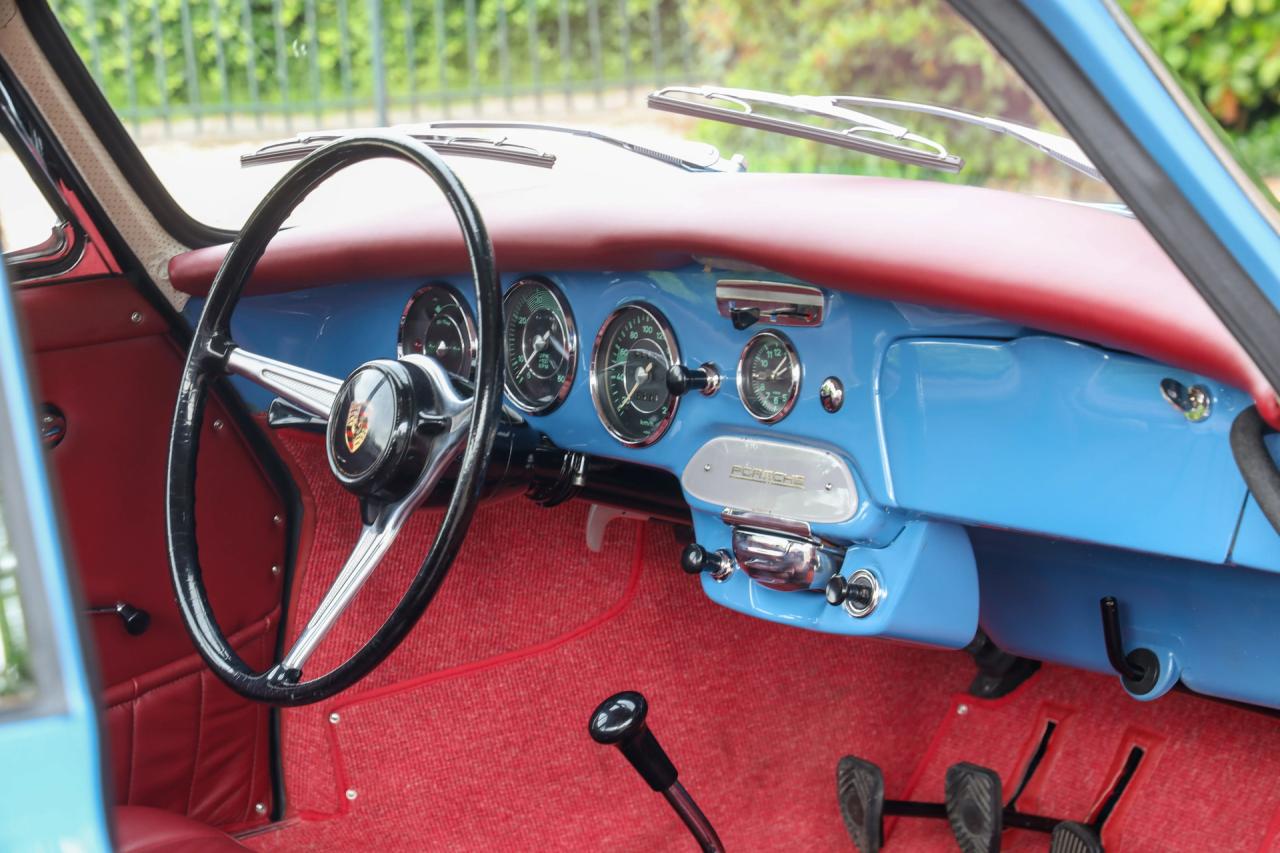 1965 Porsche 356 C Reutter Coup&eacute; &ldquo;Emailblau or Sky Blue&rdquo;