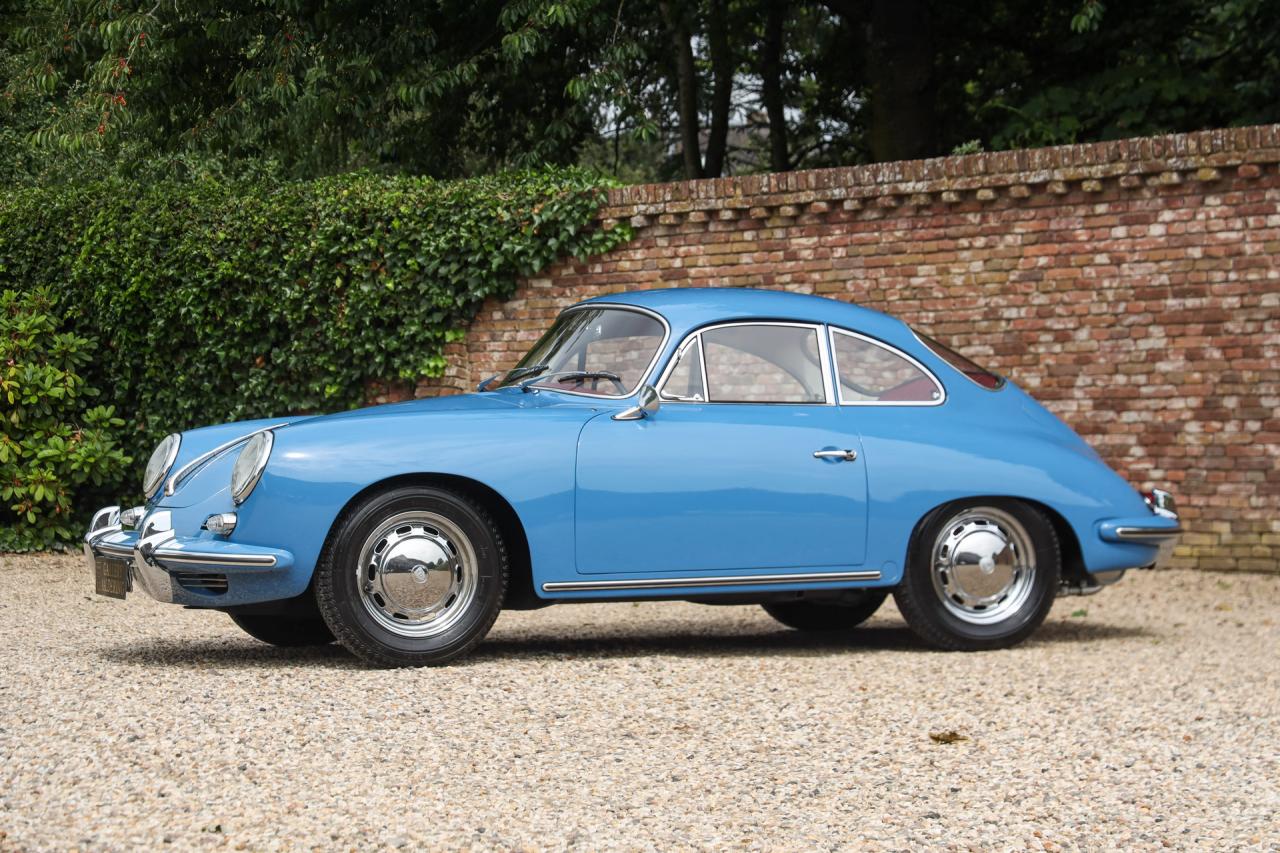 1965 Porsche 356 C Reutter Coup&eacute; &ldquo;Emailblau or Sky Blue&rdquo;
