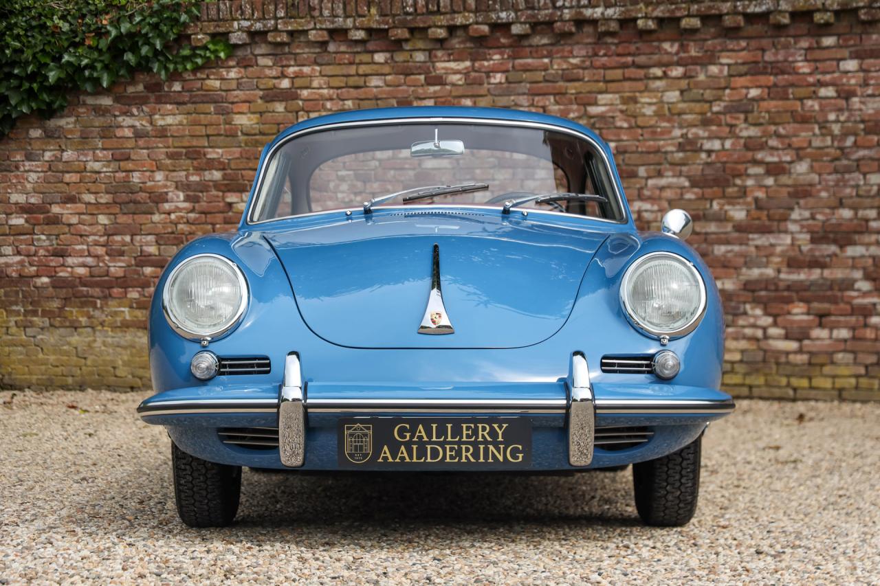 1965 Porsche 356 C Reutter Coup&eacute; &ldquo;Emailblau or Sky Blue&rdquo;