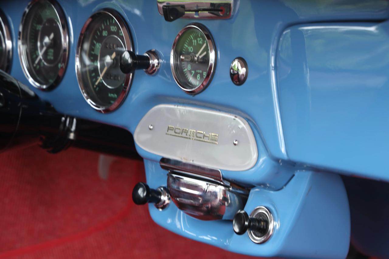 1965 Porsche 356 C Reutter Coup&eacute; &ldquo;Emailblau or Sky Blue&rdquo;