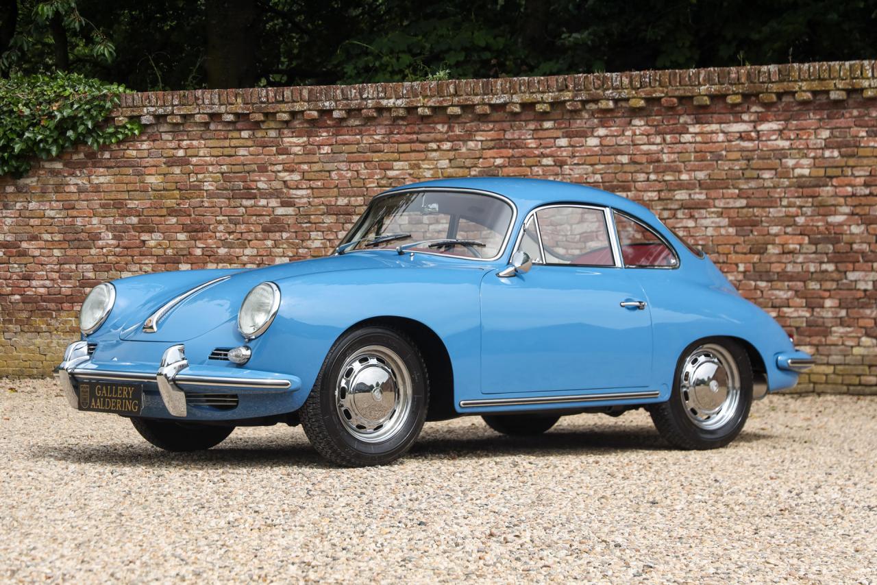 1965 Porsche 356 C Reutter Coup&eacute; &ldquo;Emailblau or Sky Blue&rdquo;
