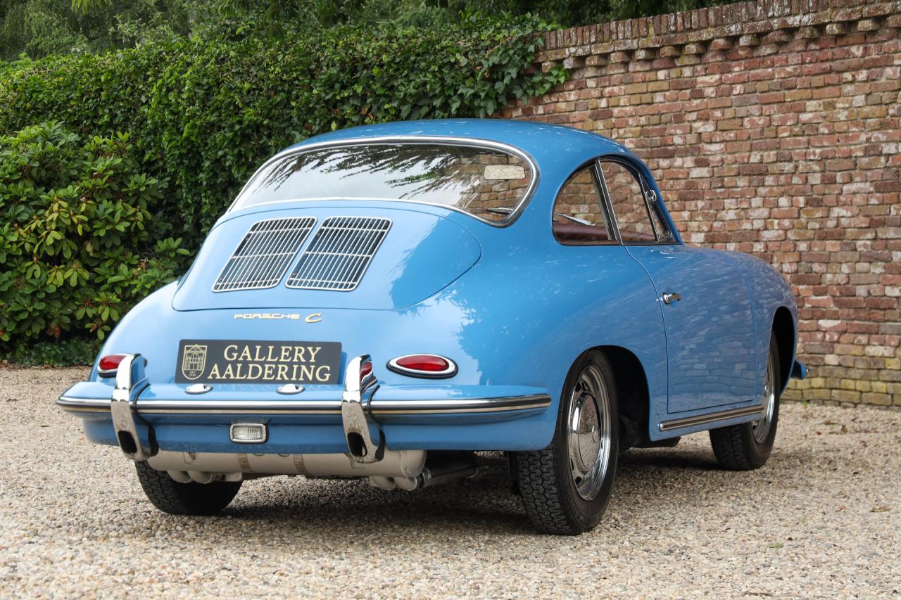 1965 Porsche 356 C Reutter Coup&eacute; &ldquo;Emailblau or Sky Blue&rdquo;