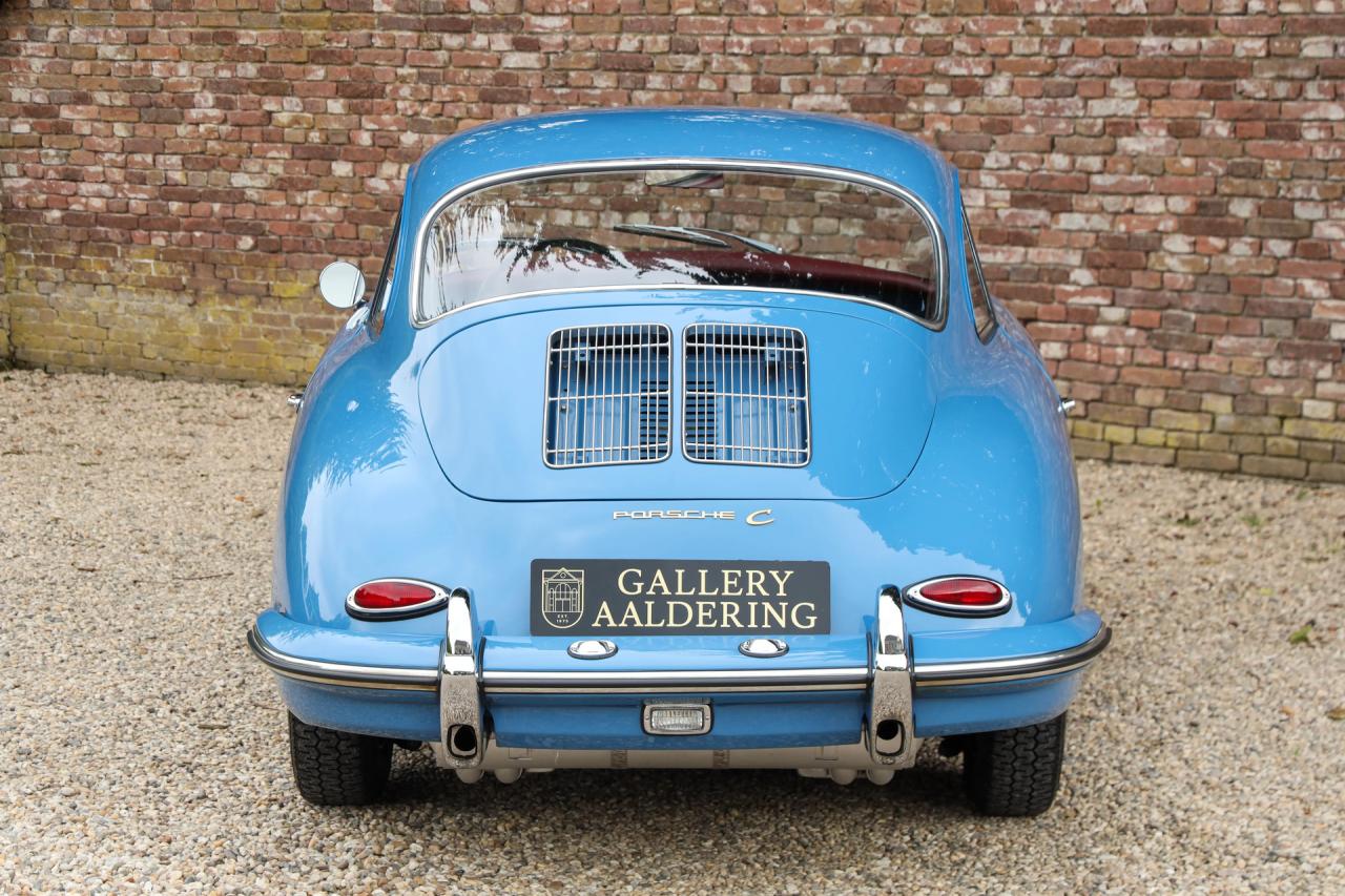 1965 Porsche 356 C Reutter Coup&eacute; &ldquo;Emailblau or Sky Blue&rdquo;