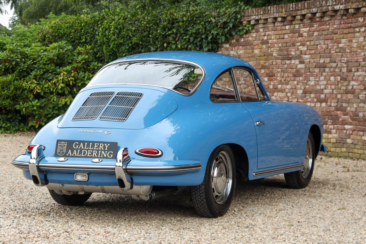 1965 Porsche 356 C Reutter Coup&eacute; &ldquo;Emailblau or Sky Blue&rdquo;