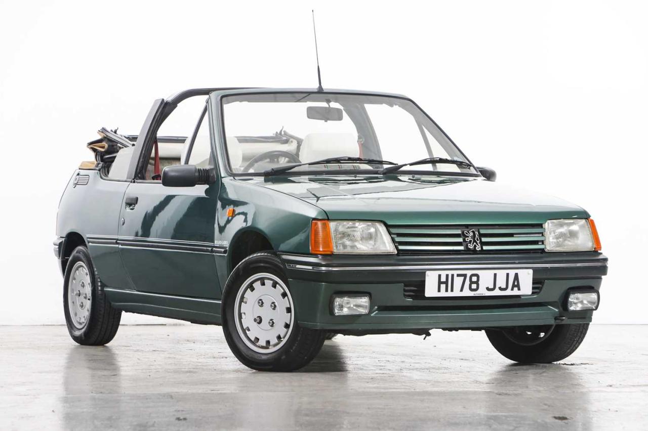 1990 Peugeot 205 Roland Garros Cabriolet