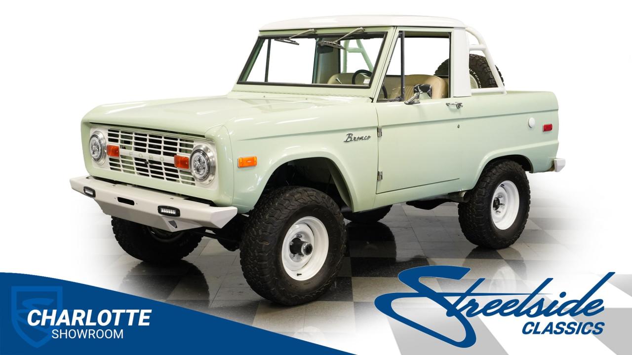 1971 Ford Bronco Half-Cab 4x4