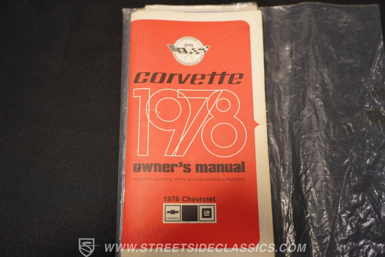 1978 Chevrolet Corvette 25th Anniversary L-82