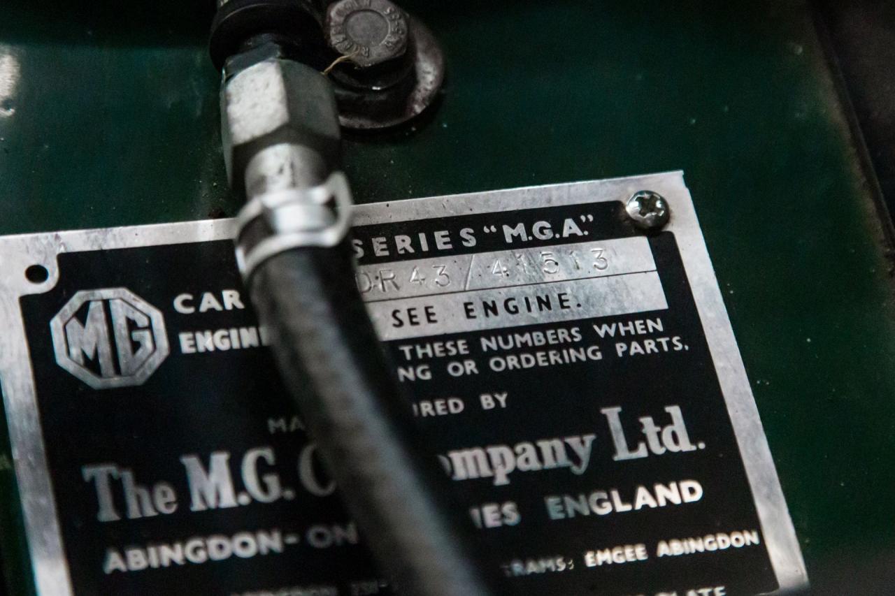 1958 MG MGA 1622 upgraded engine