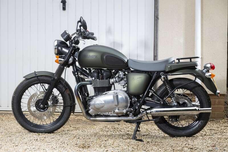 2012 Triumph BONNEVILLE T100 STEVE MCQUEEN