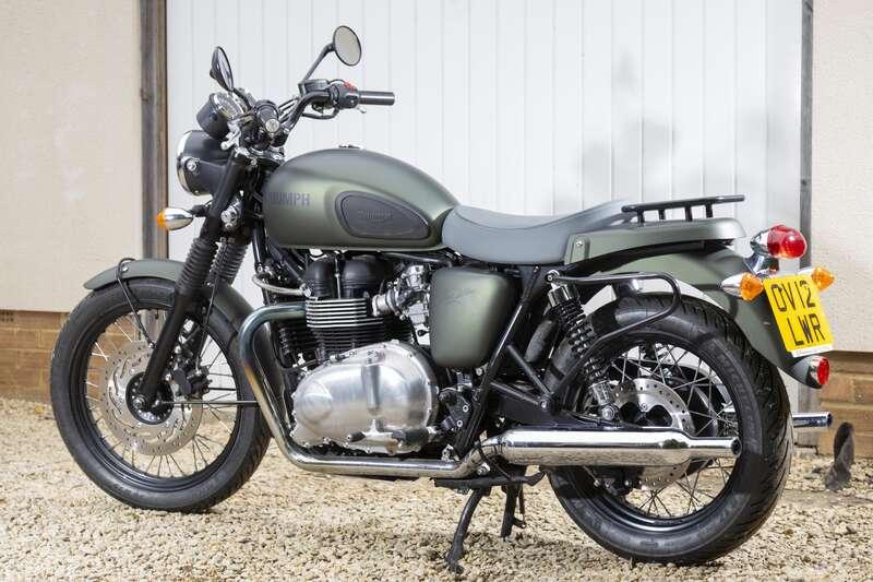 2012 Triumph BONNEVILLE T100 STEVE MCQUEEN