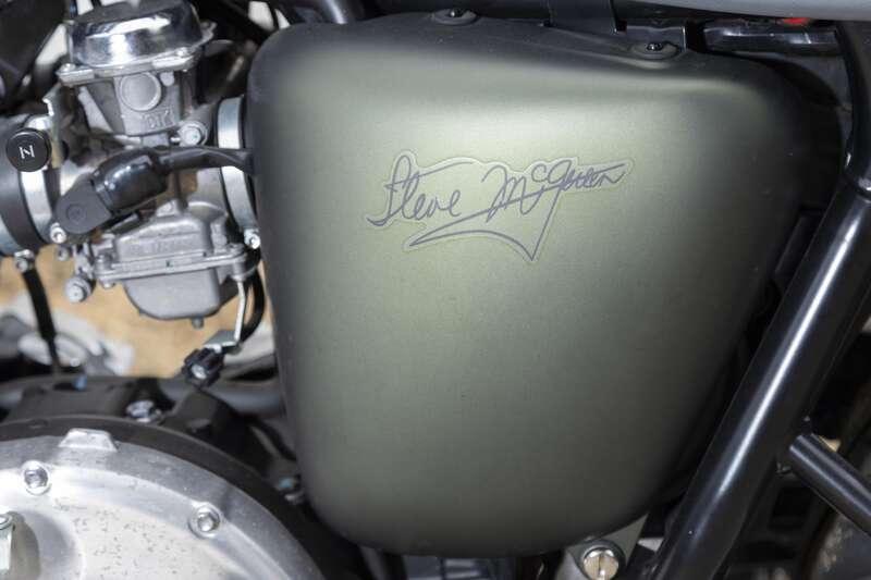 2012 Triumph BONNEVILLE T100 STEVE MCQUEEN