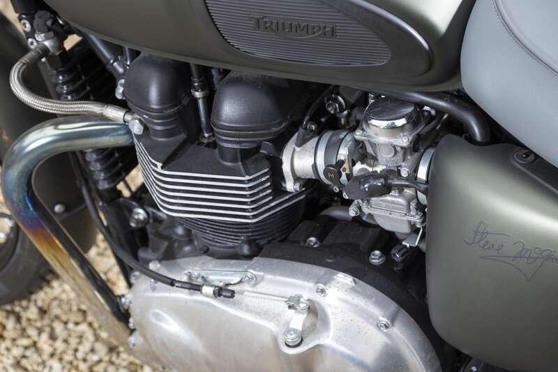 2012 Triumph BONNEVILLE T100 STEVE MCQUEEN