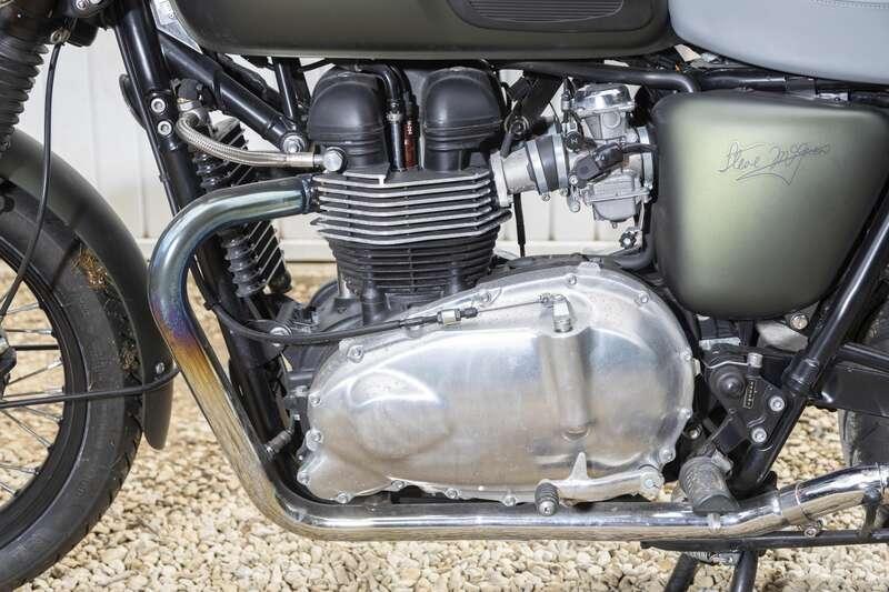 2012 Triumph BONNEVILLE T100 STEVE MCQUEEN