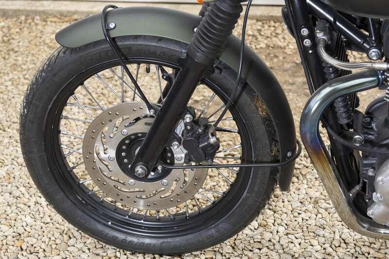 2012 Triumph BONNEVILLE T100 STEVE MCQUEEN