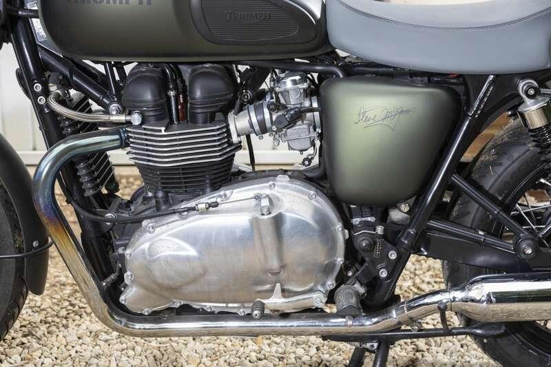 2012 Triumph BONNEVILLE T100 STEVE MCQUEEN