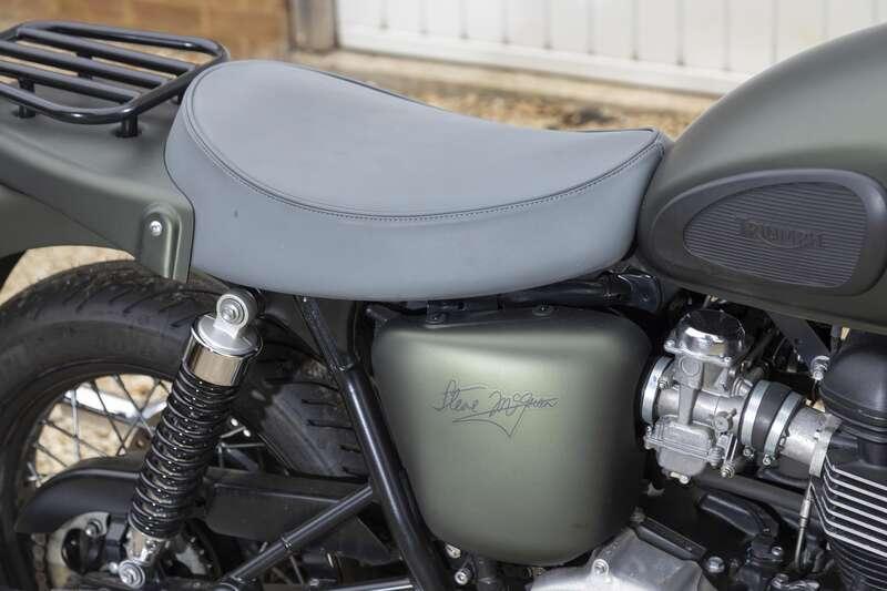 2012 Triumph BONNEVILLE T100 STEVE MCQUEEN