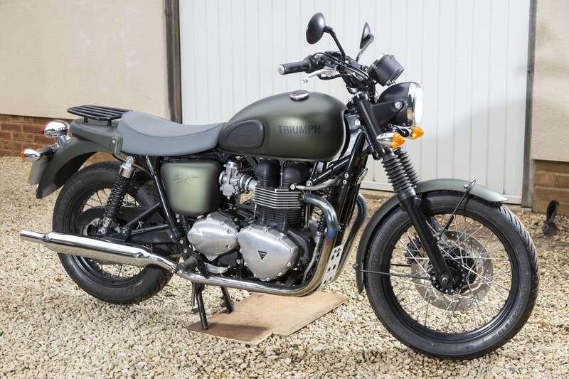 2012 Triumph BONNEVILLE T100 STEVE MCQUEEN