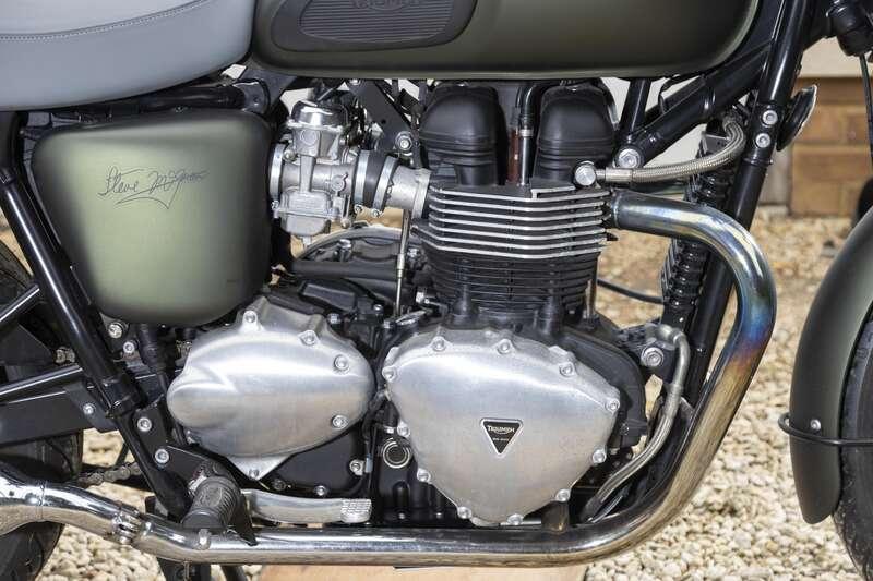 2012 Triumph BONNEVILLE T100 STEVE MCQUEEN