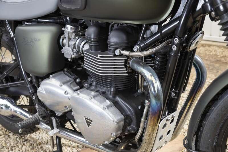 2012 Triumph BONNEVILLE T100 STEVE MCQUEEN