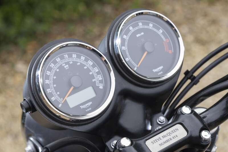 2012 Triumph BONNEVILLE T100 STEVE MCQUEEN