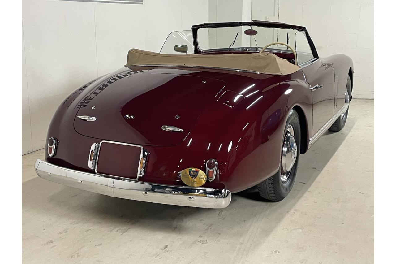 1949 Alfa Romeo 6C 2500 Passo Corto Super Sport Cabriolet by Pinin Farina