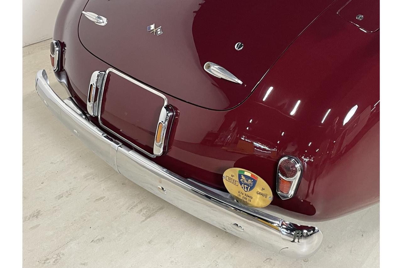 1949 Alfa Romeo 6C 2500 Passo Corto Super Sport Cabriolet by Pinin Farina