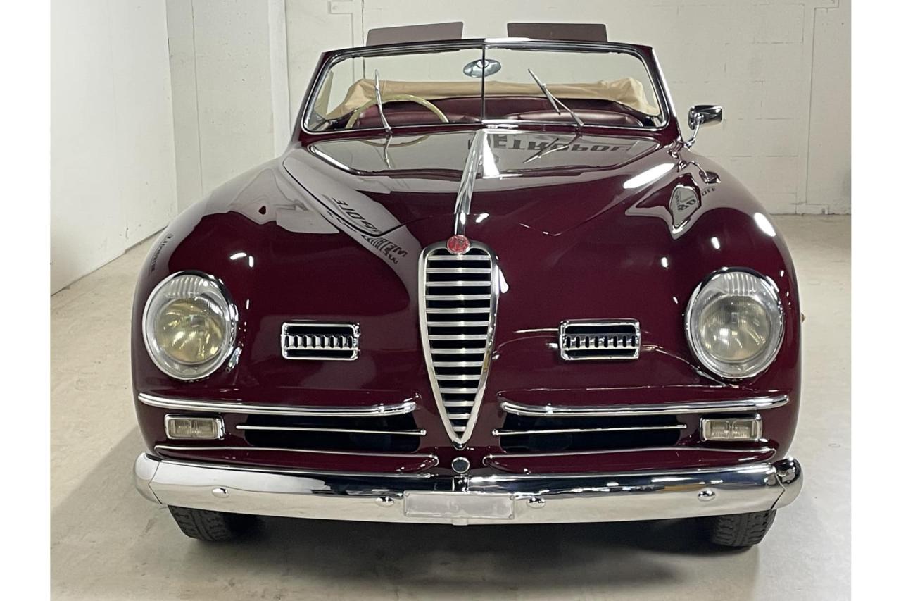1949 Alfa Romeo 6C 2500 Passo Corto Super Sport Cabriolet by Pinin Farina