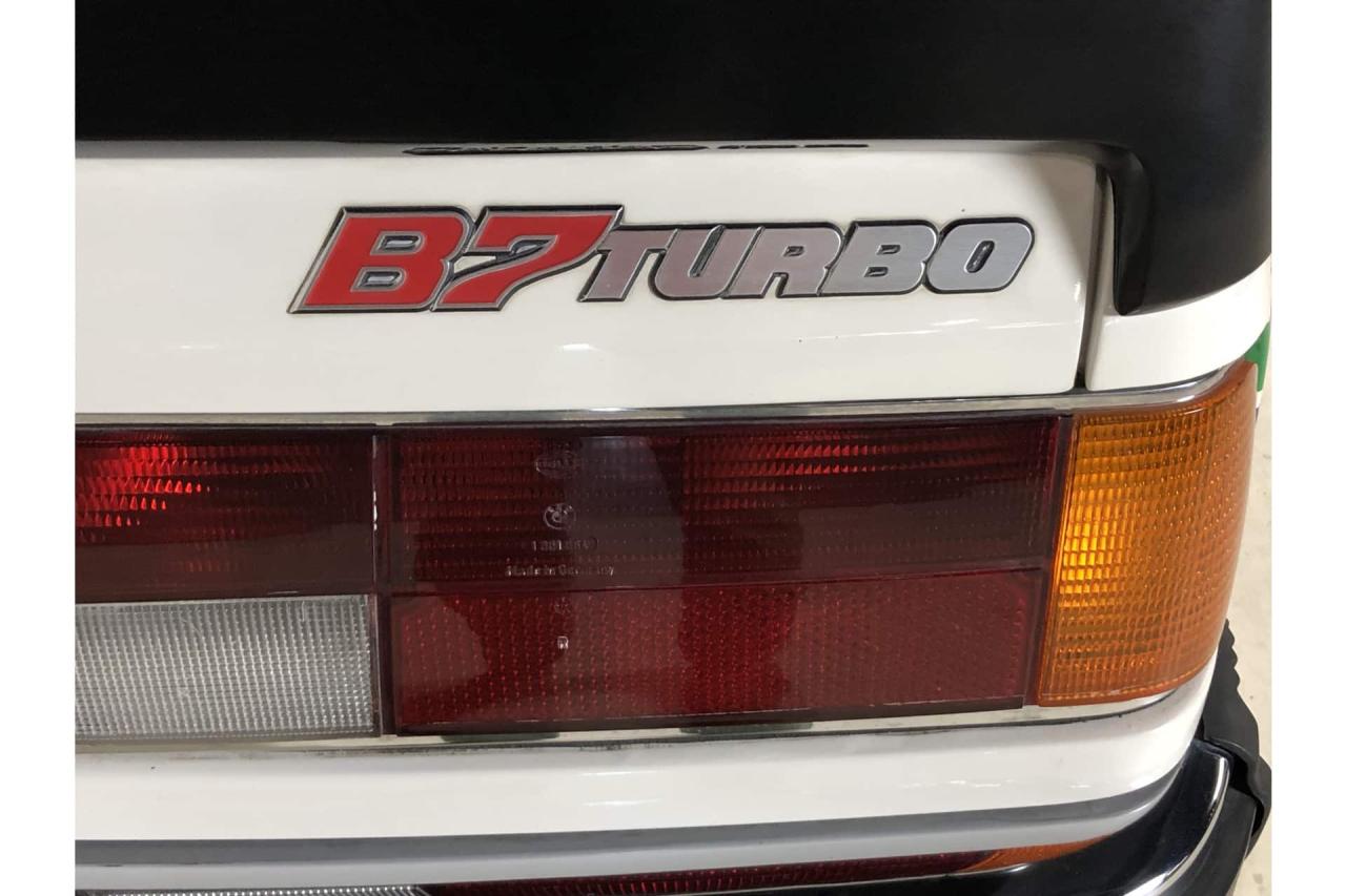 1981 BMW Alpina B7 Turbo
