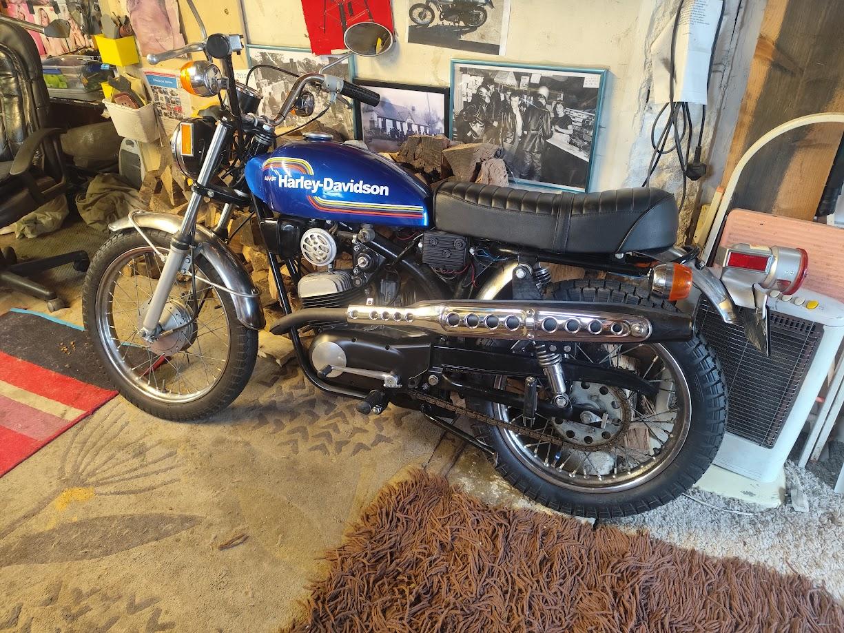 1973 Harley Davidson DAVIDSON Z90