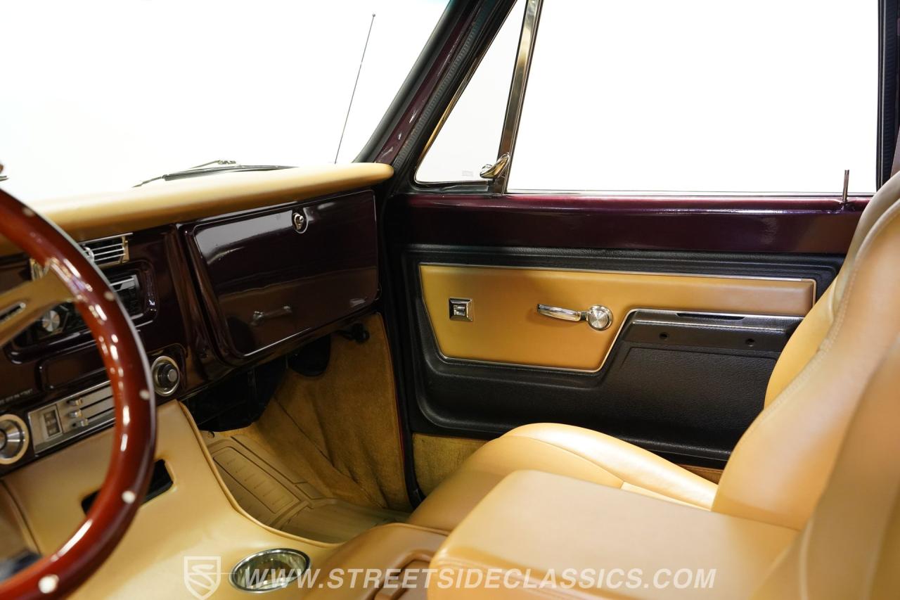 1972 Chevrolet C10 Supercharged Restomod