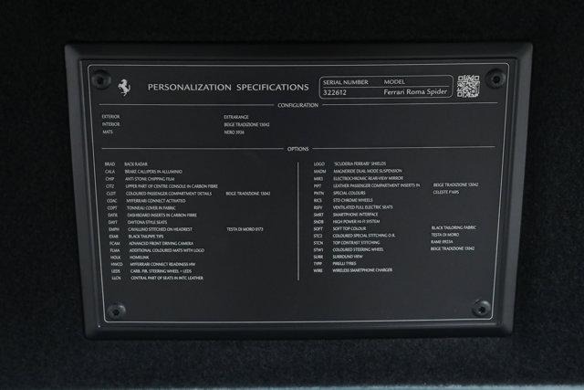 2025 Ferrari ROMA SPIDER