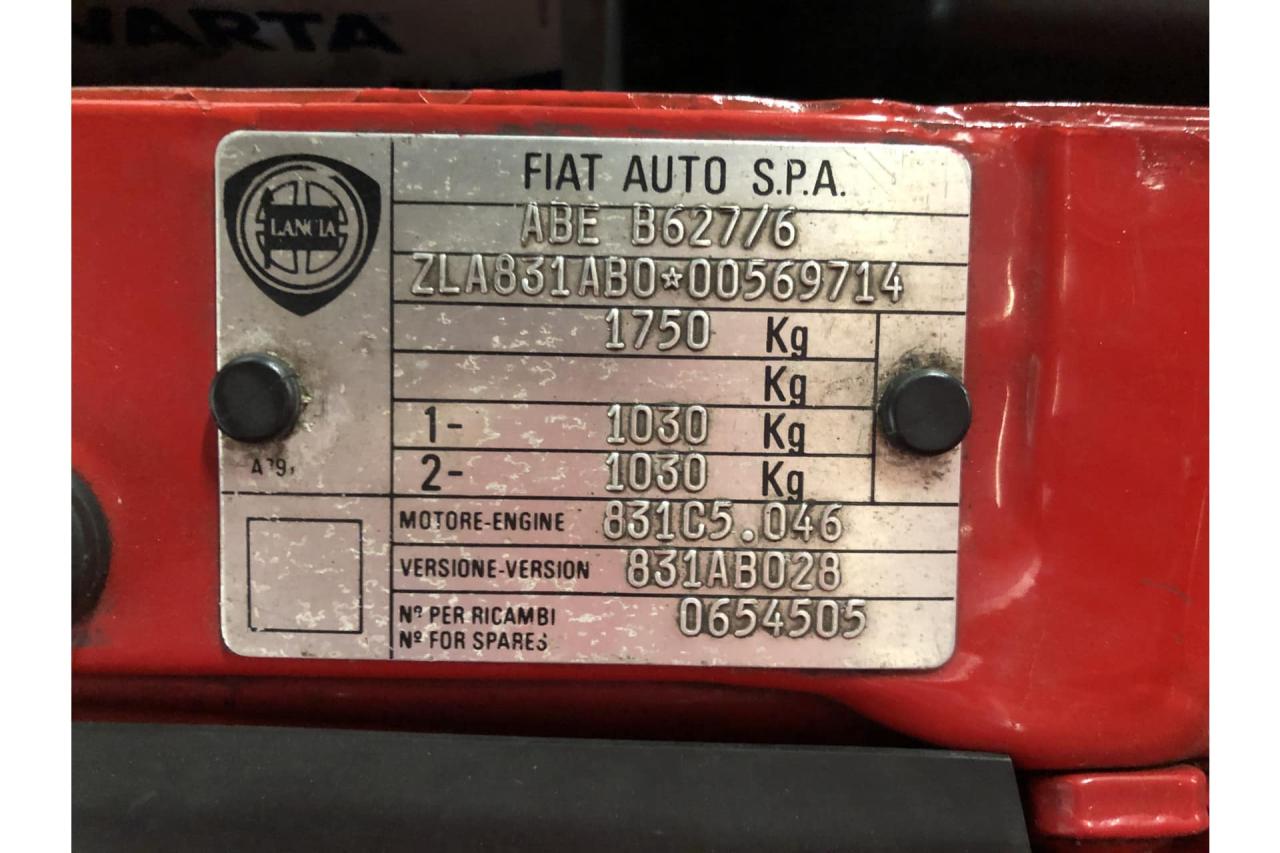 1992 Lancia Delta HF Integrals