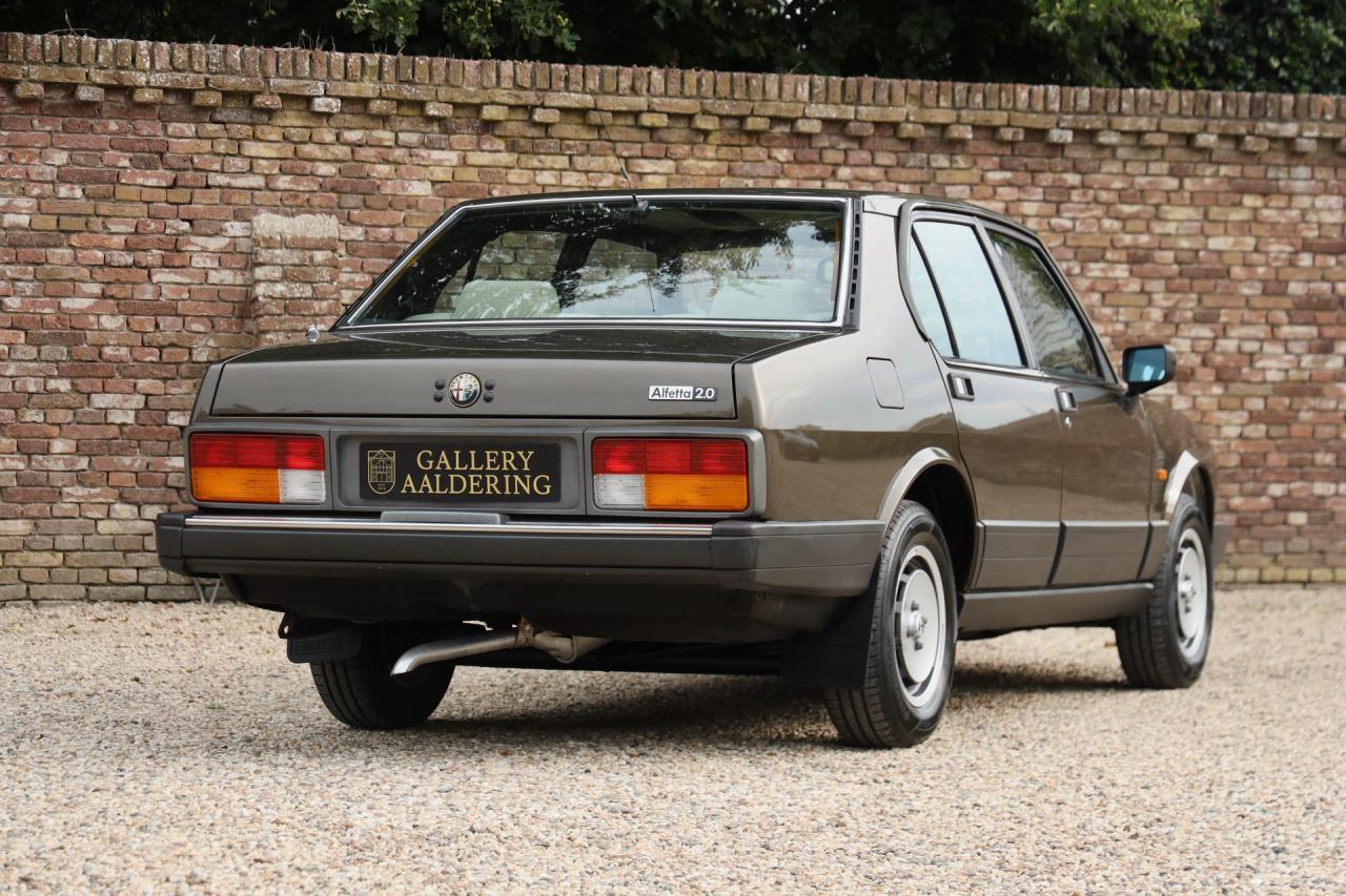 1984 Alfa Romeo Alfetta 2.0 &ldquo;51.000 kilometers&rdquo;