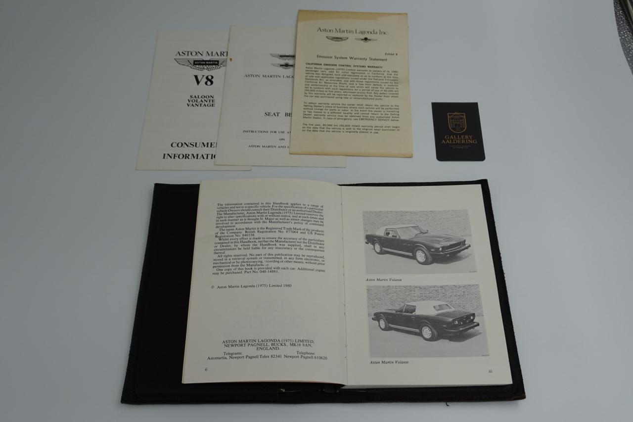 1982 Aston Martin V8 Volante &ldquo;Original and low mileage&rdquo;