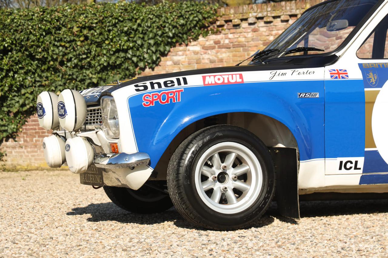 1973 Ford Escort RS1600 Works Rally &ldquo;former Roger Clark - The legendary British rally driver&rdquo;