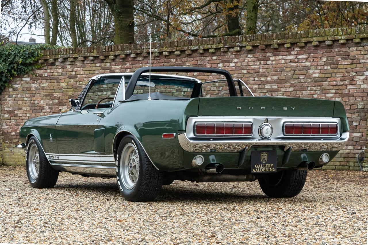 1968 Ford Mustang Shelby GT350 Convertible &ldquo;Factory Shelby Paxton Supercharger&rdquo;